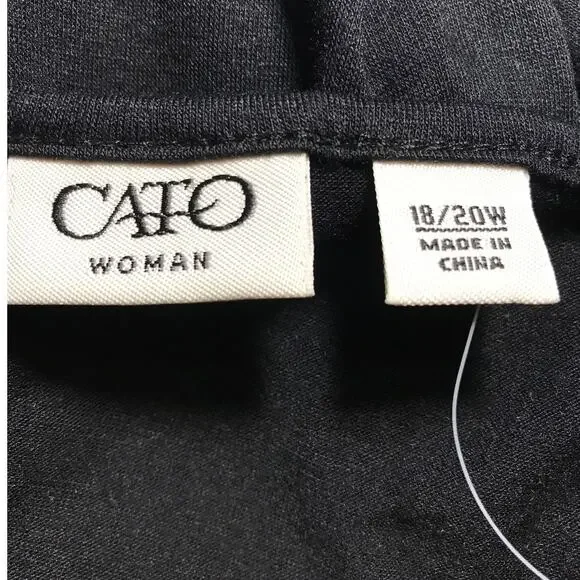 NWT CATO Sequin Scoop Neck Sleeveless Blouse 18/20W - Picture 3 of 6